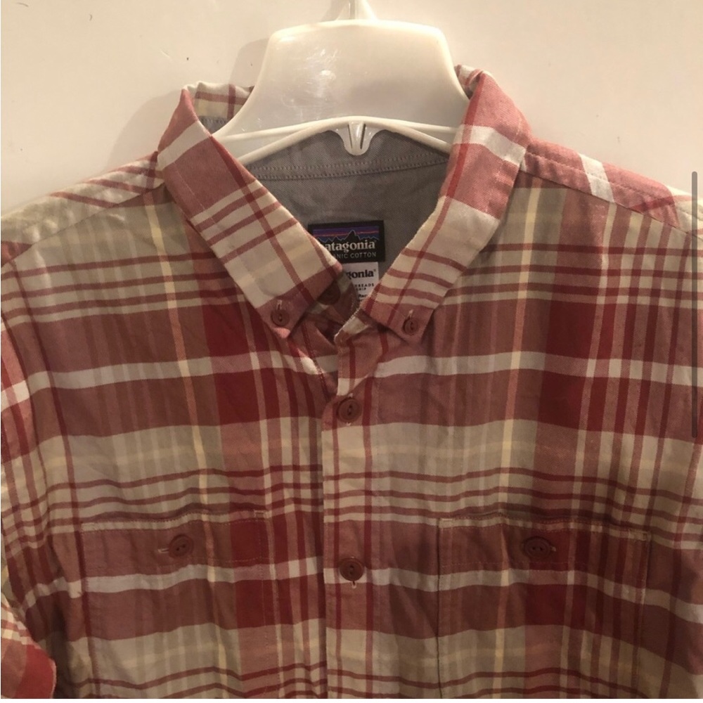 PATAGONIA Heavy Organic Cotton Plaid SHIRT XL - Picture 2 of 15